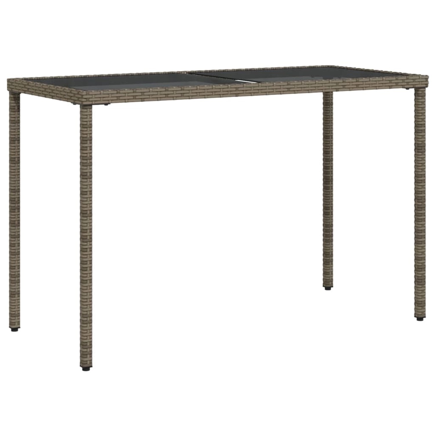 vidaXL Gartentisch mit Glasplatte Grau 115x54x74 cm Poly Rattan 365073 vidaXL Gartentisch mit Glasplatte Grau 115x54x74 cm Poly Rattan 365073 von VIDAXL