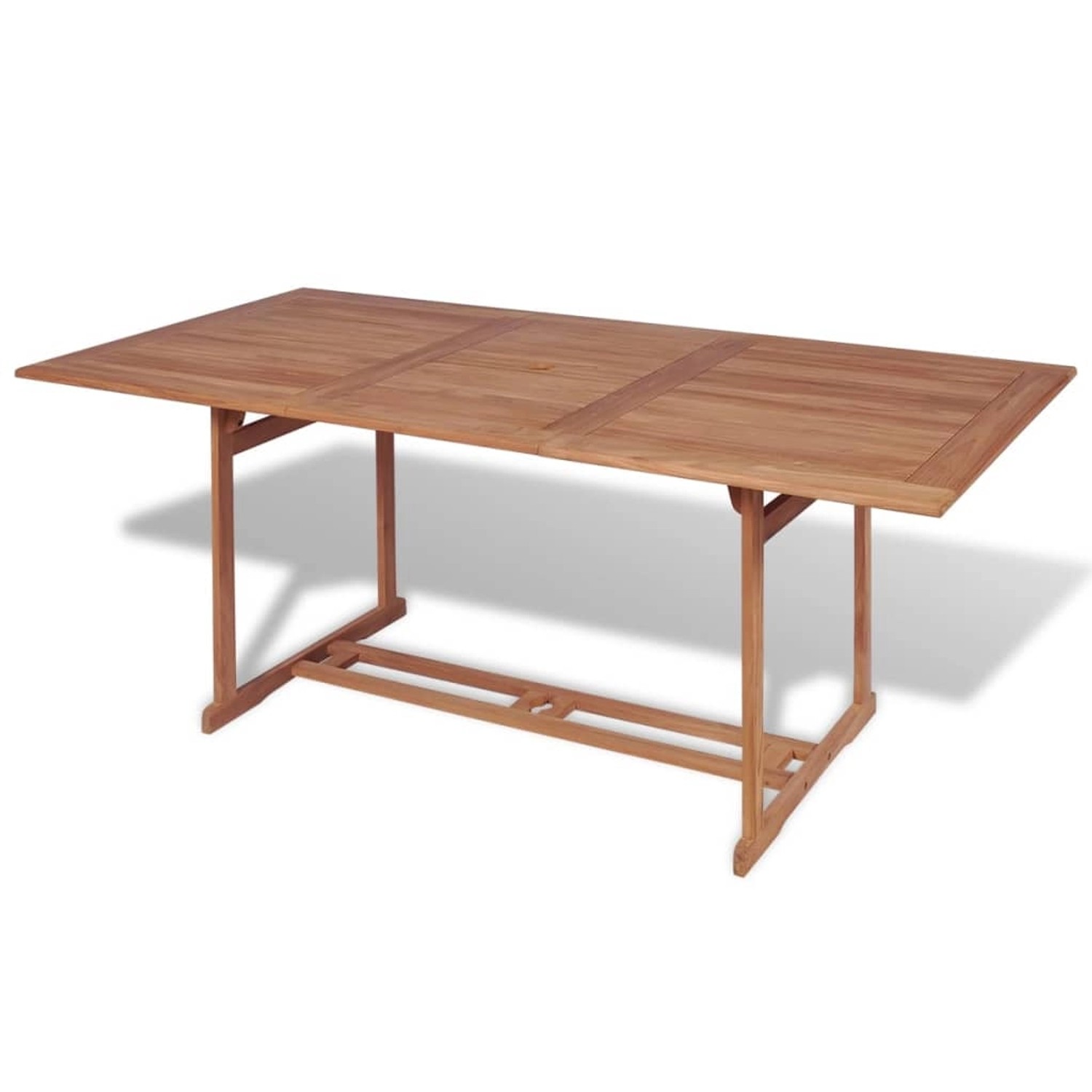 vidaXL Gartentish 180x90x75 cm Teak Massivholz 43034 vidaXL Gartentish 180x90x75 cm Teak Massivholz 43034 von VIDAXL