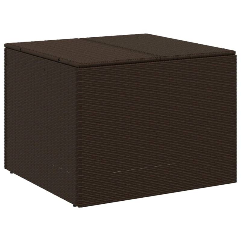 VidaXL Gartentruhe Braun 291L Poly Rattan von VIDAXL