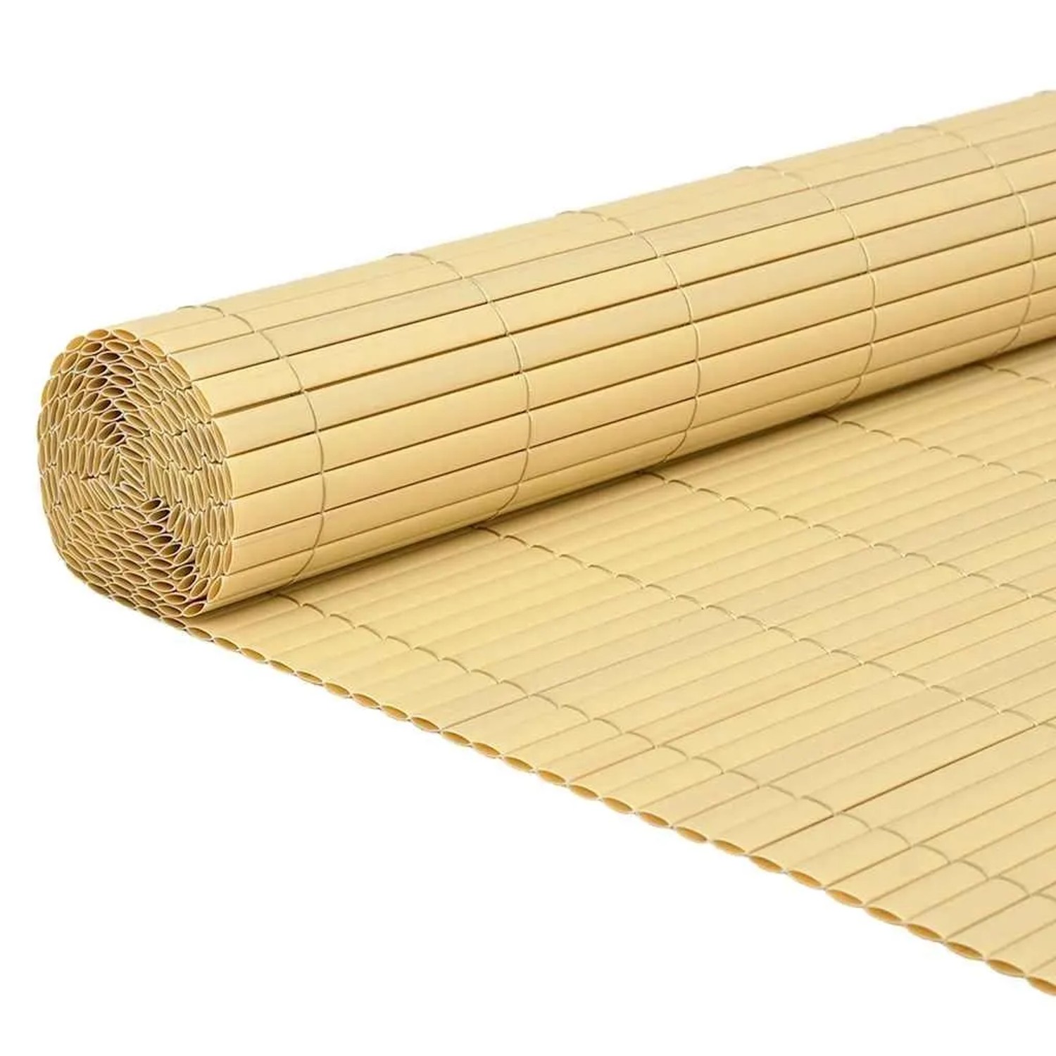 vidaXL Gartenzaun Doppelseitig Gelb 1,8x3 m PVC 42002620 vidaXL Gartenzaun Doppelseitig Gelb 1,8x3 m PVC 42002620 von VIDAXL