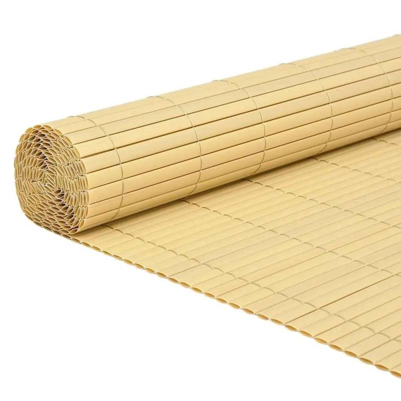 vidaXL Gartenzaun Doppelseitig Gelb 1,8x3 m PVC 42002620 vidaXL Gartenzaun Doppelseitig Gelb 1,8x3 m PVC 42002620 von VIDAXL