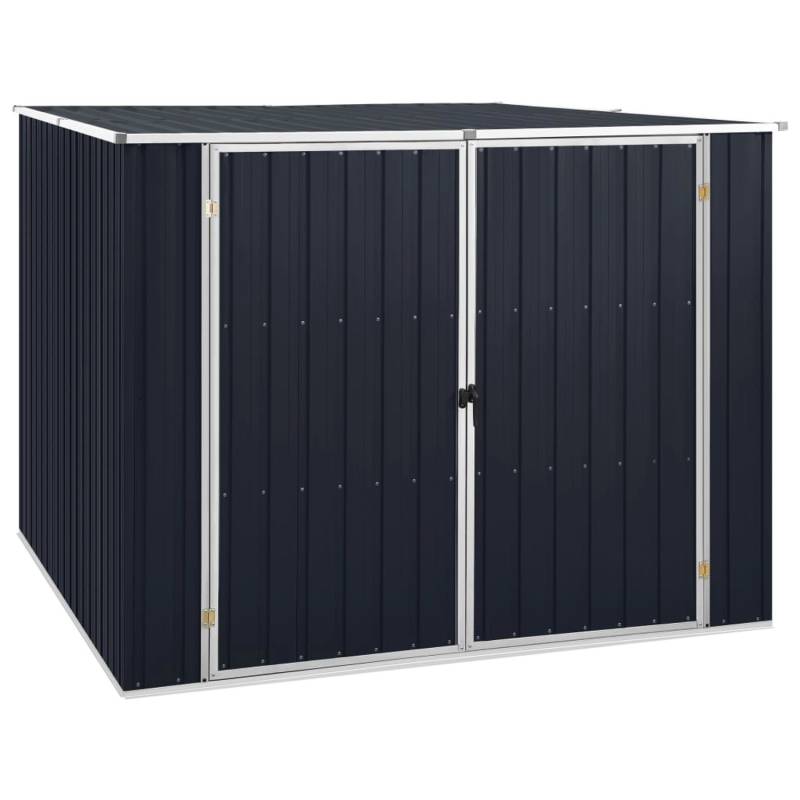 vidaXL Gerätehaus Anthrazit 195x198x159 cm Verzinkter Stahl 661031 von VIDAXL