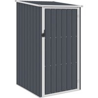 Vidaxl - Gerätehaus Anthrazit 87x98x159 cm Verzinkter Stahl von VIDAXL