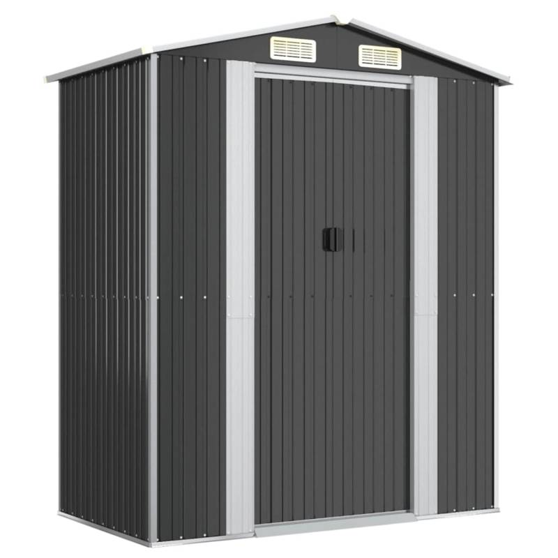 vidaXL Geräteschuppen Anthrazit 192x108x223 cm Verzinkter Stahl 1395227 von VIDAXL