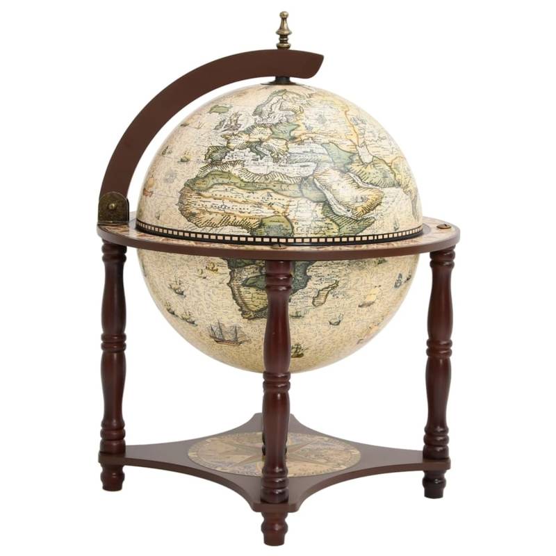 vidaXL Globus-Bar Braun Massivholz Eukalyptus Modell 2 von VIDAXL