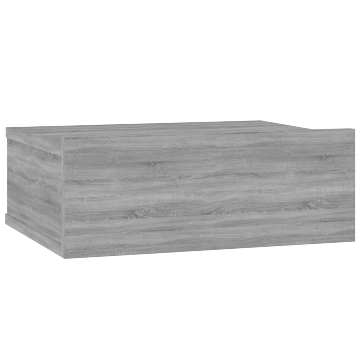 vidaXL Hängender Nachttisch Grau Sonoma 40x30x15 cm Holzwerkstoff vidaXL Hängender Nachttisch Grau Sonoma 40x30x15 cm Holzwerkstoff von VIDAXL