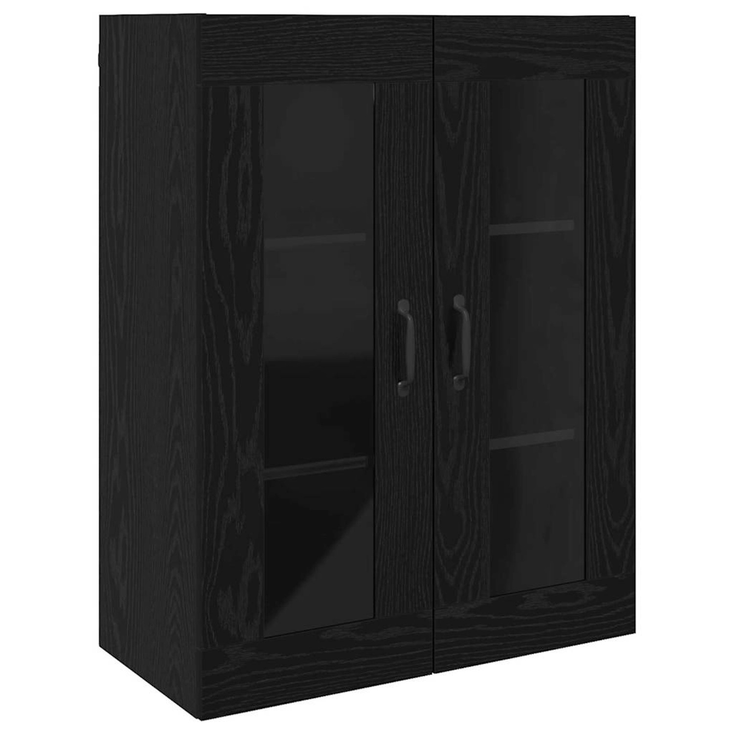 vidaXL Hängeschrank Schwarz 69,5 x 34 x 90 cm Holzwerkstoff 879467 vidaXL Hängeschrank Schwarz 69,5 x 34 x 90 cm Holzwerkstoff 879467 von VIDAXL