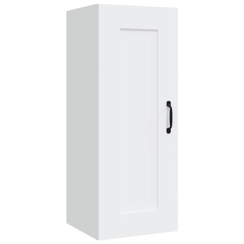 vidaXL Hängeschrank Weiß 35x34x90 cm Holzwerkstoff von VIDAXL