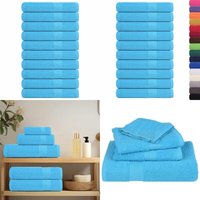 vidaXL Handtücher 10 Stk. Türkis 100x200 cm 360 g/m² 100% Baumwolle vidaXL Handtücher 10 Stk. Türkis 100x200 cm 360 g/m² 100% Baumwolle von VIDAXL