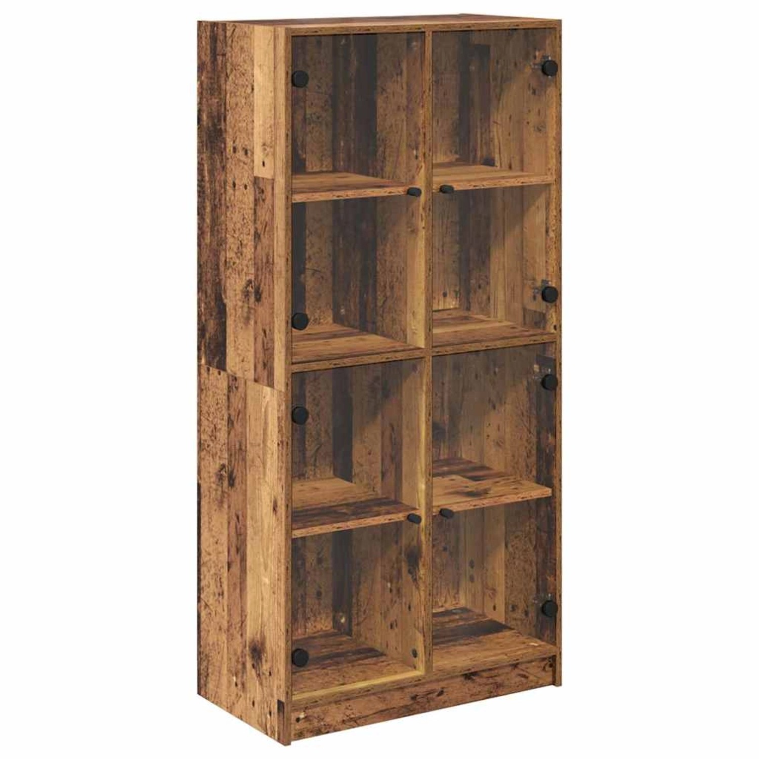 vidaXL Highboard Altholz 68 x 37 x 142 cm Holzwerkstoff 3402629 von VIDAXL
