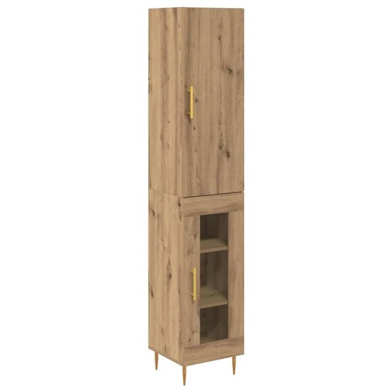 vidaXL Highboard Artisan-Eiche 34,5 x 34 x 180 cm Holzwerkstoff 3415892 vidaXL Highboard Artisan-Eiche 34,5 x 34 x 180 cm Holzwerkstoff 3415892 von VIDAXL