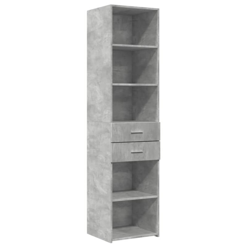 vidaXL Highboard Betongrau 45x42,5x185 cm Holzwerkstoff 3281451 vidaXL Highboard Betongrau 45x42,5x185 cm Holzwerkstoff 3281451 von VIDAXL