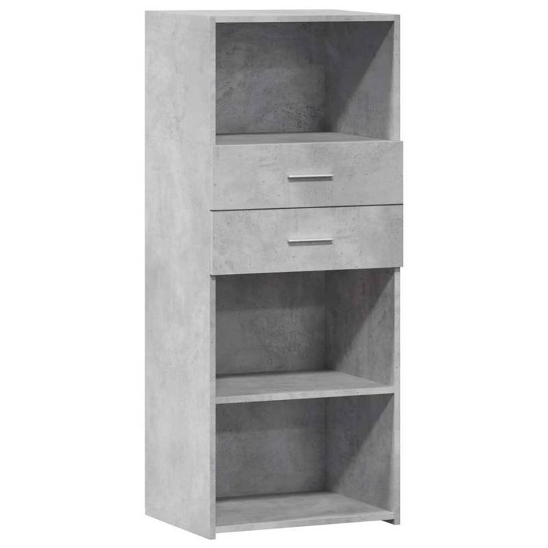 vidaXL Highboard Betongrau 50x42,5x124 cm Holzwerkstoff 846176 vidaXL Highboard Betongrau 50x42,5x124 cm Holzwerkstoff 846176 von VIDAXL