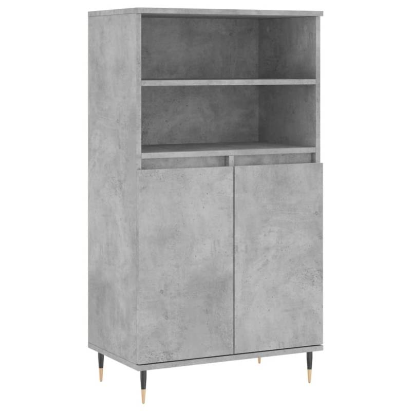 vidaXL Highboard Betongrau 60x36x110 cm Holzwerkstoff 831480 vidaXL Highboard Betongrau 60x36x110 cm Holzwerkstoff 831480 von VIDAXL