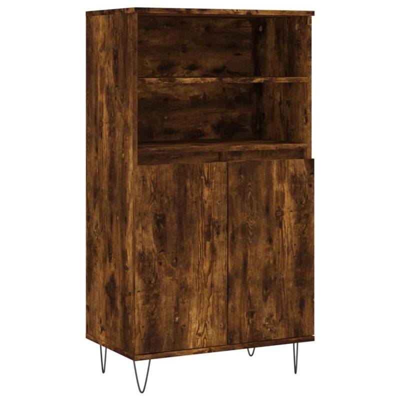 vidaXL Highboard Räuchereiche 60x36x110 cm Holzwerkstoff 831489 von VIDAXL
