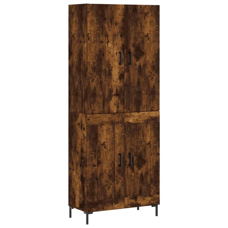 vidaXL Highboard Räuchereiche 69,5x34x180 cm Holzwerkstoff 3195792 vidaXL Highboard Räuchereiche 69,5x34x180 cm Holzwerkstoff 3195792 von VIDAXL
