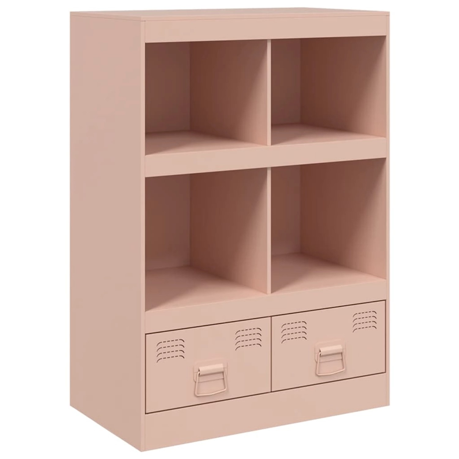 vidaXL Highboard Rosa 67x39x95 cm Stahl 841800 von VIDAXL
