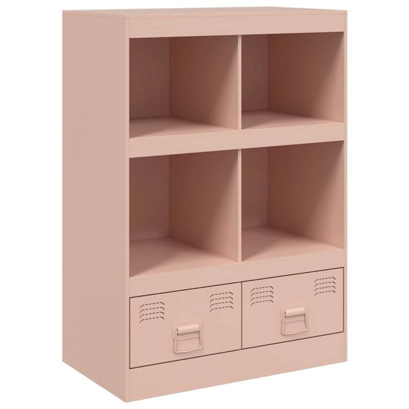 vidaXL Highboard Rosa 67x39x95 cm Stahl 841800 vidaXL Highboard Rosa 67x39x95 cm Stahl 841800 von VIDAXL