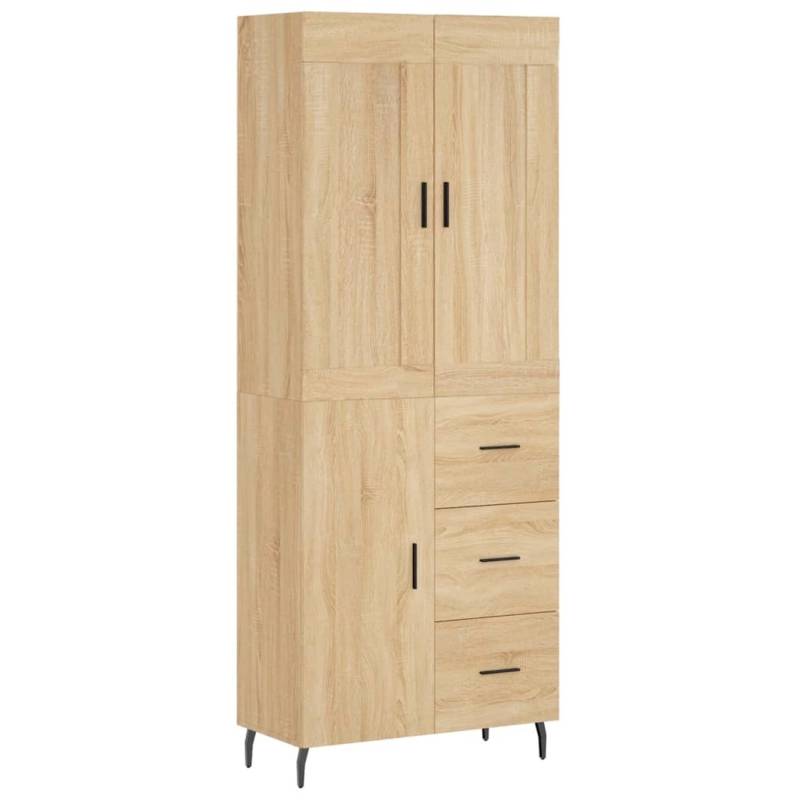 vidaXL Highboard Sonoma-Eiche 69,5x34x180 cm Holzwerkstoff 3199828 vidaXL Highboard Sonoma-Eiche 69,5x34x180 cm Holzwerkstoff 3199828 von VIDAXL