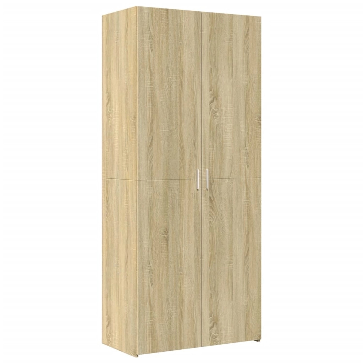 vidaXL Highboard Sonoma-Eiche 80x42,5x185 cm Holzwerkstoff 3281436 von VIDAXL