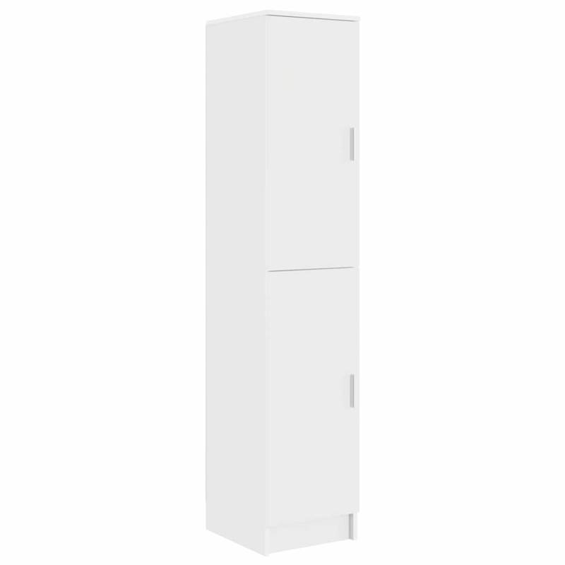 vidaXL Highboard Weiß 35 x 39 x 168 cm Holzwerkstoff 869330 von VIDAXL