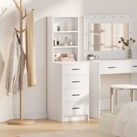 vidaXL Highboard Weiß 40x41x135 cm Holzwerkstoff vidaXL Highboard Weiß 40x41x135 cm Holzwerkstoff von VIDAXL