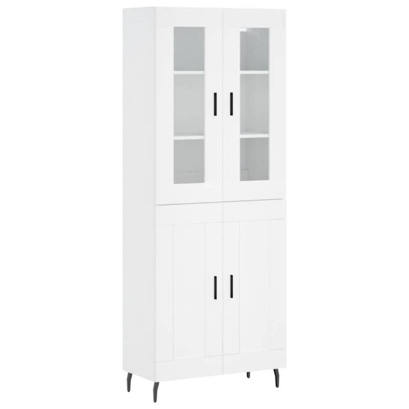 vidaXL Highboard Weiß 69,5x34x180 cm Holzwerkstoff 3198353 vidaXL Highboard Weiß 69,5x34x180 cm Holzwerkstoff 3198353 von VIDAXL