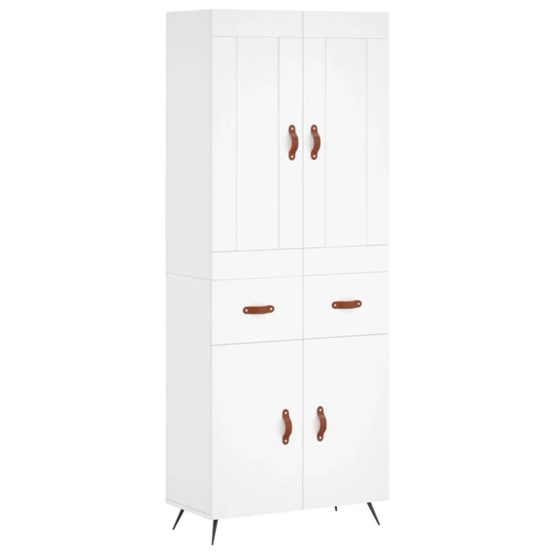 vidaXL Highboard Weiß 69,5x34x180 cm Holzwerkstoff 3199849 vidaXL Highboard Weiß 69,5x34x180 cm Holzwerkstoff 3199849 von VIDAXL