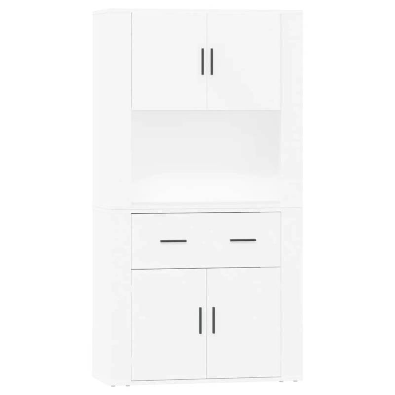 vidaXL Highboard Weiß Holzwerkstoff 3185367 von VIDAXL