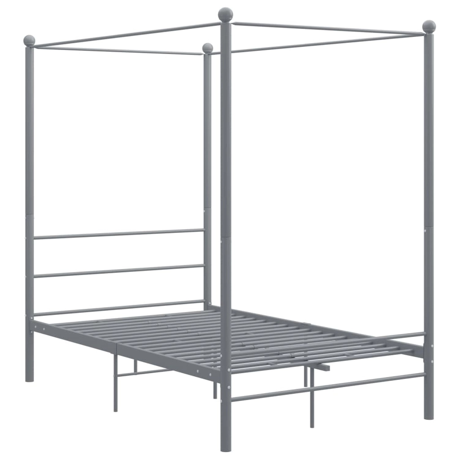 vidaXL Himmelbett Grau Metall 140x200 cm651112 vidaXL Himmelbett Grau Metall 140x200 cm651112 von VIDAXL