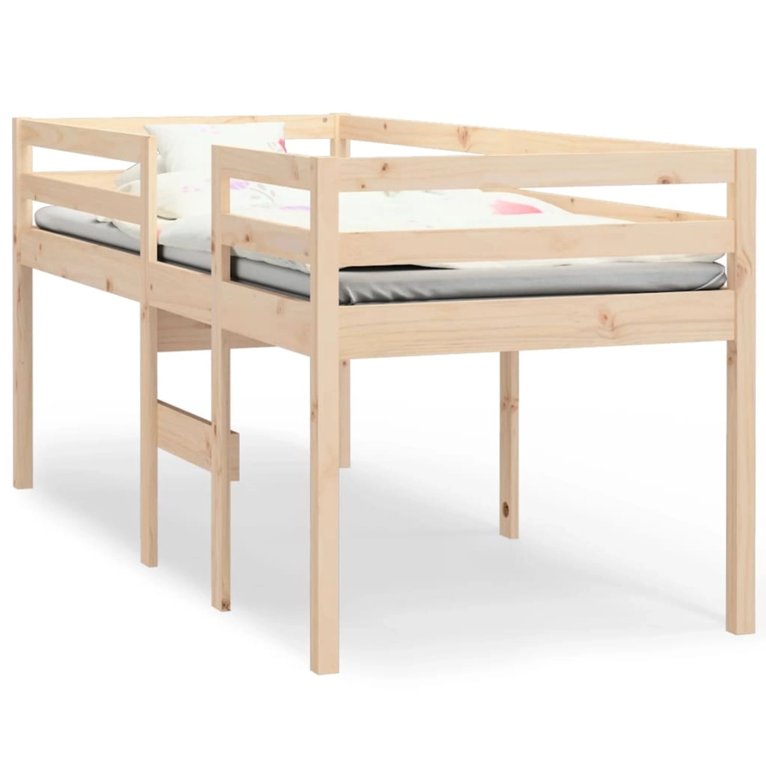vidaXL Hochbett 75x190 cm Massivholz Kiefer1369926 vidaXL Hochbett 75x190 cm Massivholz Kiefer1369926 von VIDAXL