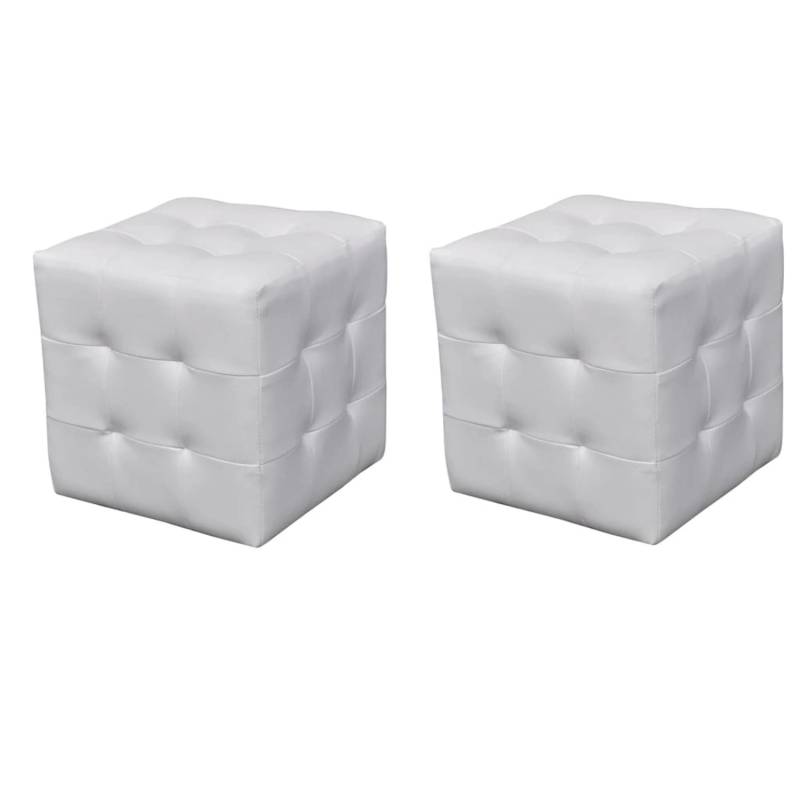 vidaXL Hocker Weiß von VIDAXL
