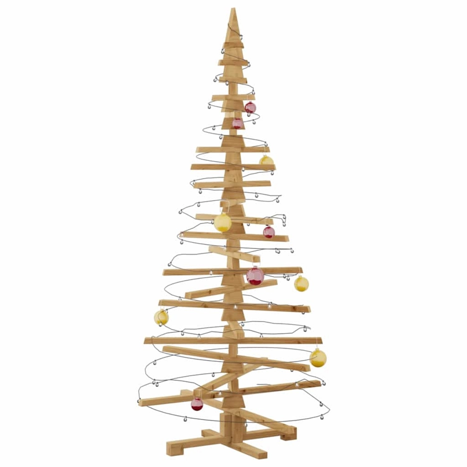 vidaXL Holz Weihnachtsbaum mit Ständer Braun 180 cm Massivholz Kiefer 42016701 vidaXL Holz Weihnachtsbaum mit Ständer Braun 180 cm Massivholz Kiefer 42016701 von VIDAXL