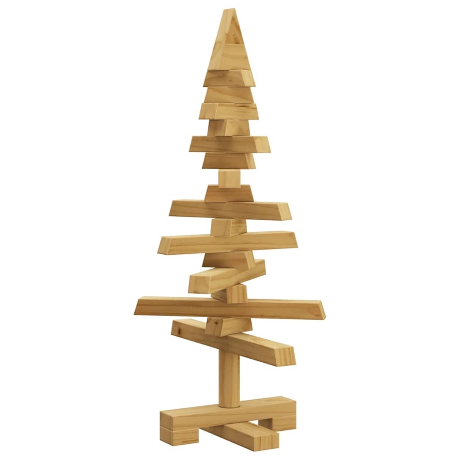 vidaXL Holz Weihnachtsbaum mit Ständer Braun 60 cm Massivholz Kiefer 42016697 vidaXL Holz Weihnachtsbaum mit Ständer Braun 60 cm Massivholz Kiefer 42016697 von VIDAXL