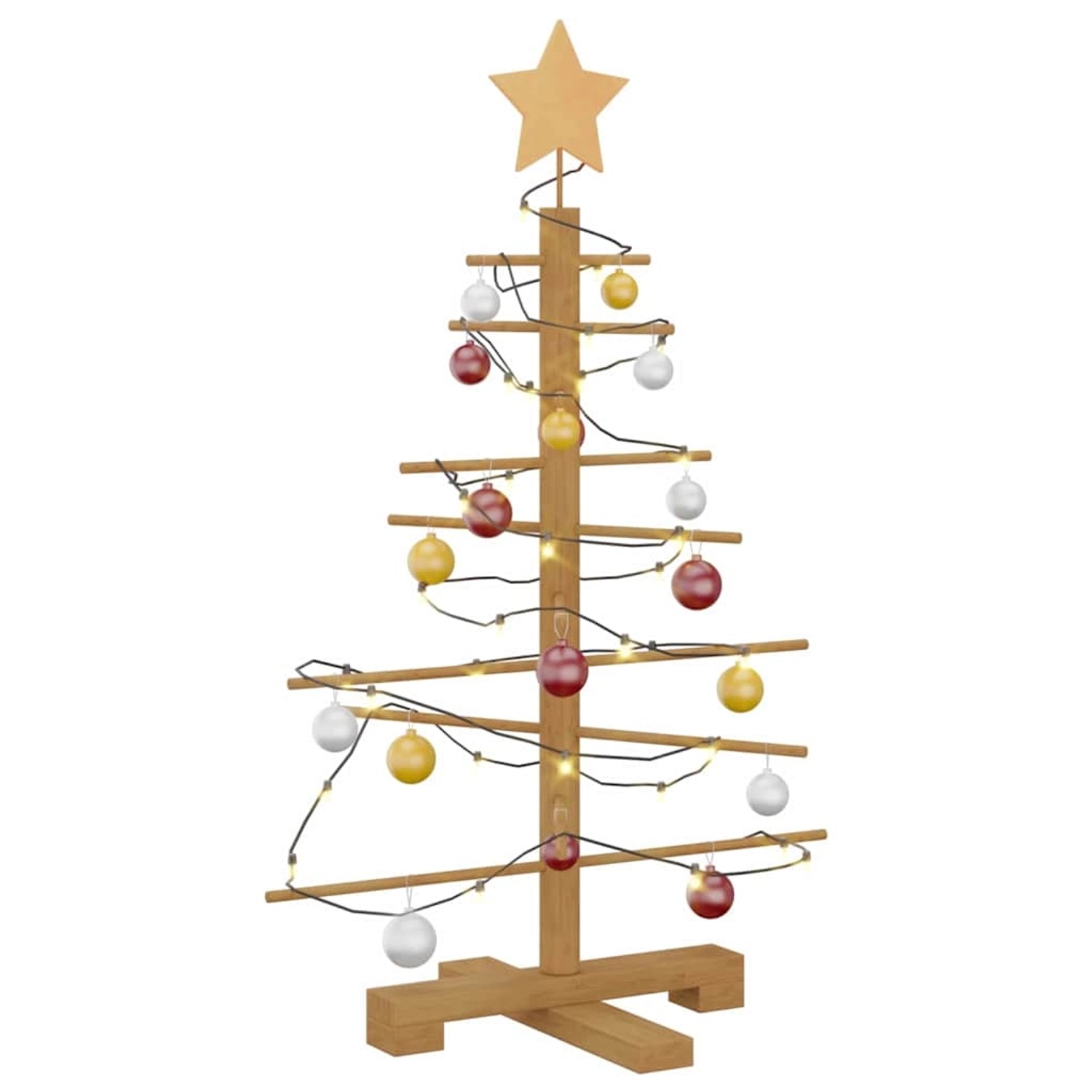 vidaXL Holz Weihnachtsbaum mit Ständer Braun 75 cm Bambus 42018049 vidaXL Holz Weihnachtsbaum mit Ständer Braun 75 cm Bambus 42018049 von VIDAXL