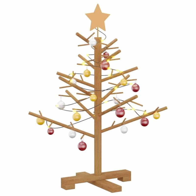 vidaXL Holz Weihnachtsbaum mit Ständer Braun 75 cm Massivholz Kiefer 42018059 vidaXL Holz Weihnachtsbaum mit Ständer Braun 75 cm Massivholz Kiefer 42018059 von VIDAXL