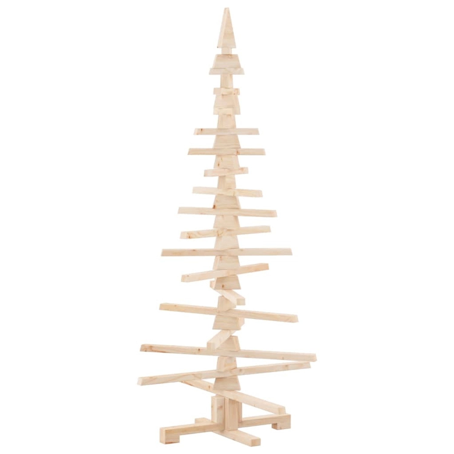 vidaXL Holz-Weihnachtsbaum zur Dekoration 150 cm Massivholz Kiefer 4103971 vidaXL Holz-Weihnachtsbaum zur Dekoration 150 cm Massivholz Kiefer 4103971 von VIDAXL