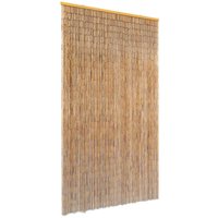 Insektenschutz Türvorhang Bambus 100 x 200 cm vidaXL von VIDAXL