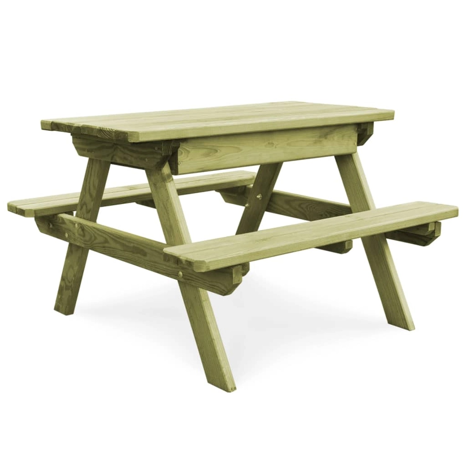 vidaXL Kinder-Picknicktisch 90x90x58 cm Imprägniertes Kiefernholz 45148 vidaXL Kinder-Picknicktisch 90x90x58 cm Imprägniertes Kiefernholz 45148 von VIDAXL
