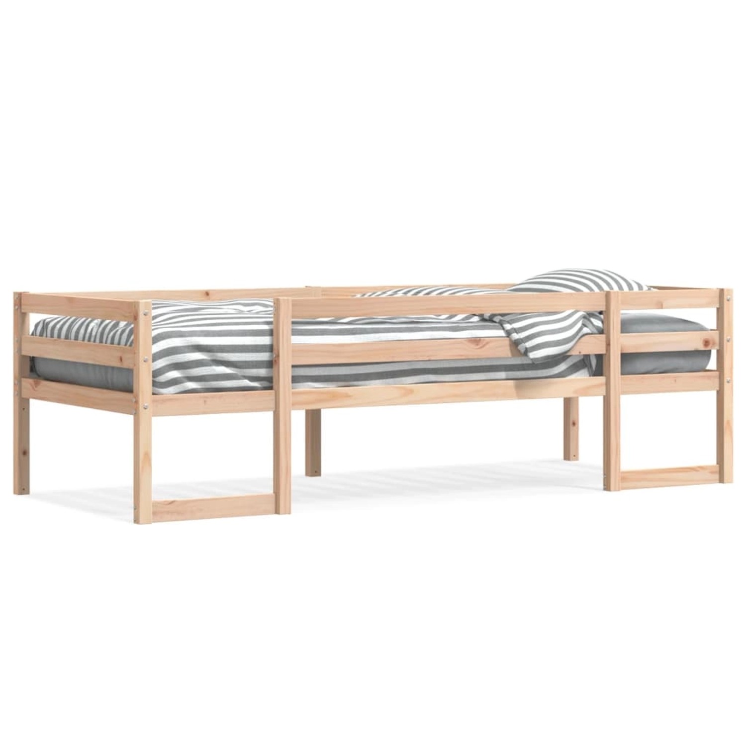 vidaXL Kinderbett 80x200 cm Massivholz Kiefer2106322 vidaXL Kinderbett 80x200 cm Massivholz Kiefer2106322 von VIDAXL
