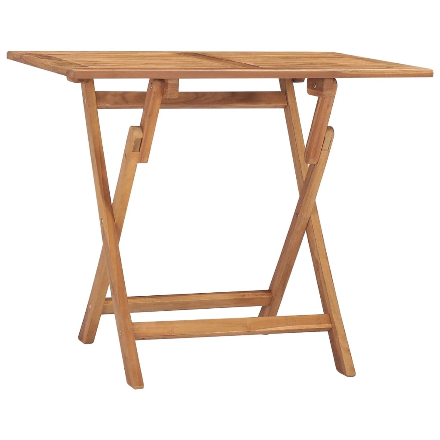 vidaXL Klappbarer Garten-Esstisch 90x60x75 cm Massivholz Teak 315445 vidaXL Klappbarer Garten-Esstisch 90x60x75 cm Massivholz Teak 315445 von VIDAXL