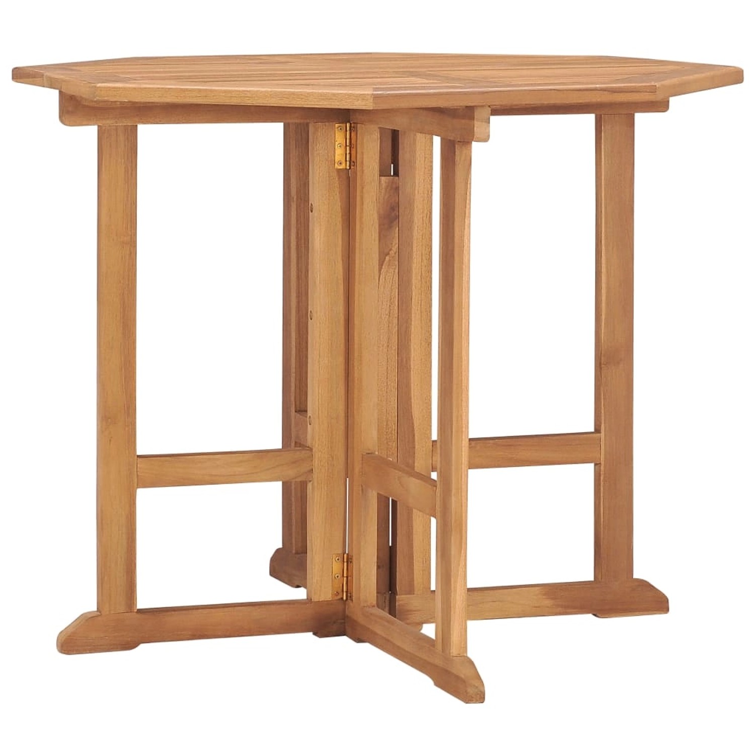 vidaXL Klappbarer Garten-Esstisch 90x90x75 cm Massivholz Teak 315447 vidaXL Klappbarer Garten-Esstisch 90x90x75 cm Massivholz Teak 315447 von VIDAXL