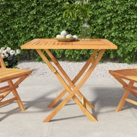 Vidaxl - Gartentisch Klappbar 85x85x76 cm Teak Massivholz Vidaxl - Gartentisch Klappbar 85x85x76 cm Teak Massivholz von VIDAXL