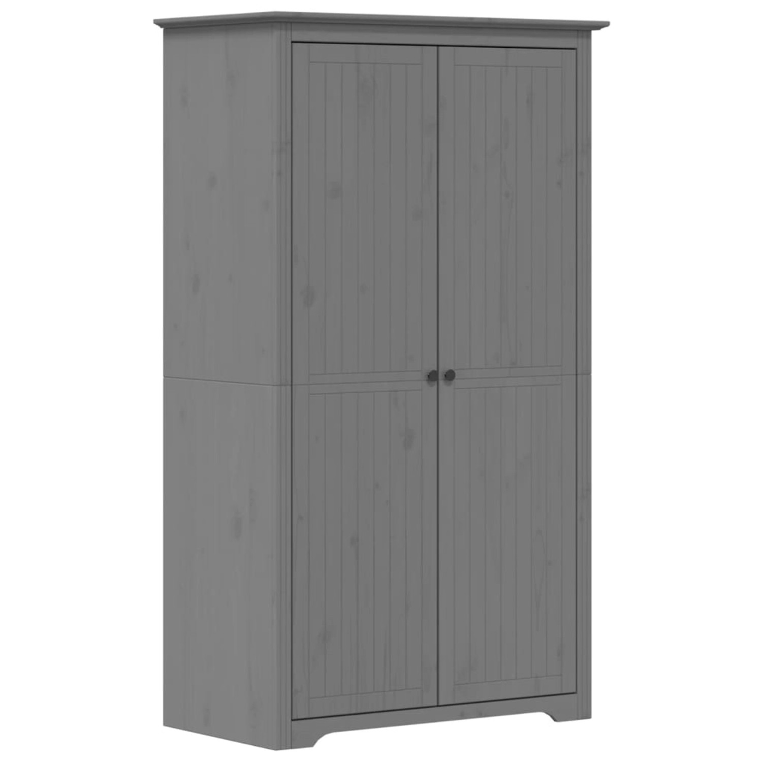 vidaXL Kleiderschrank BODO Grau 101x52x176,5 cm Massivholz Kiefer vidaXL Kleiderschrank BODO Grau 101x52x176,5 cm Massivholz Kiefer von VIDAXL