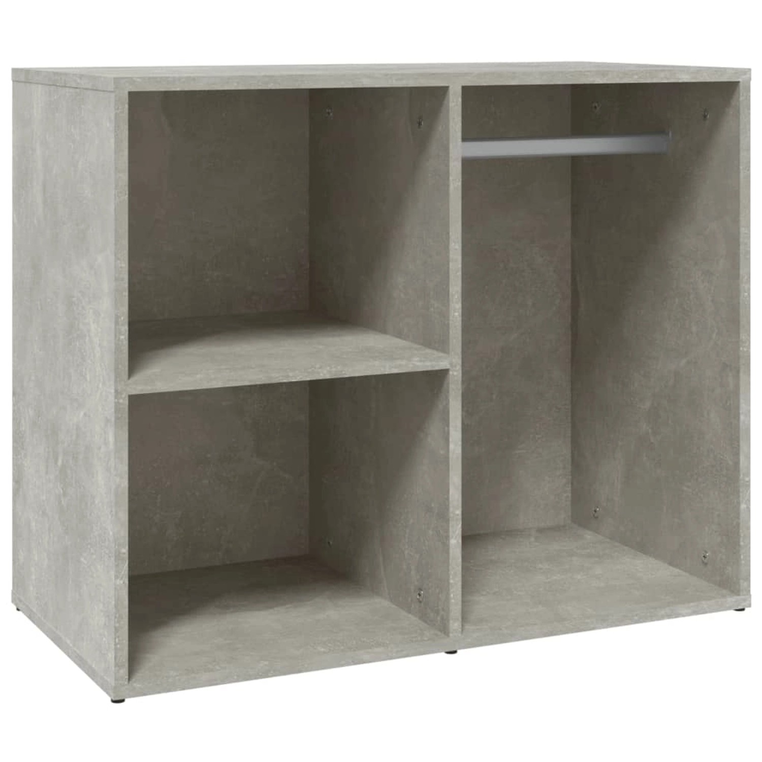 vidaXL Kleiderschrank Betongrau 80x40x65 cm Holzwerkstoff vidaXL Kleiderschrank Betongrau 80x40x65 cm Holzwerkstoff von VIDAXL