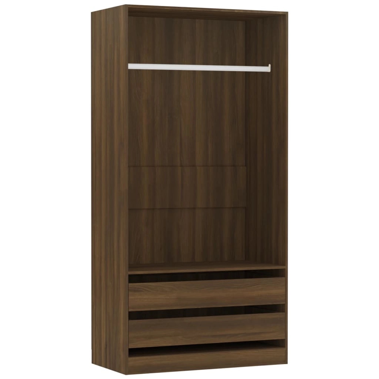 vidaXL Kleiderschrank Braun Eiche-Optik 100x50x200 cm Holzwerkstoff Modell 1 vidaXL Kleiderschrank Braun Eiche-Optik 100x50x200 cm Holzwerkstoff Modell 1 von VIDAXL