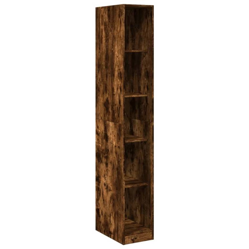 vidaXL Kleiderschrank Räuchereiche 30x50x200 cm Holzwerkstoff von VIDAXL