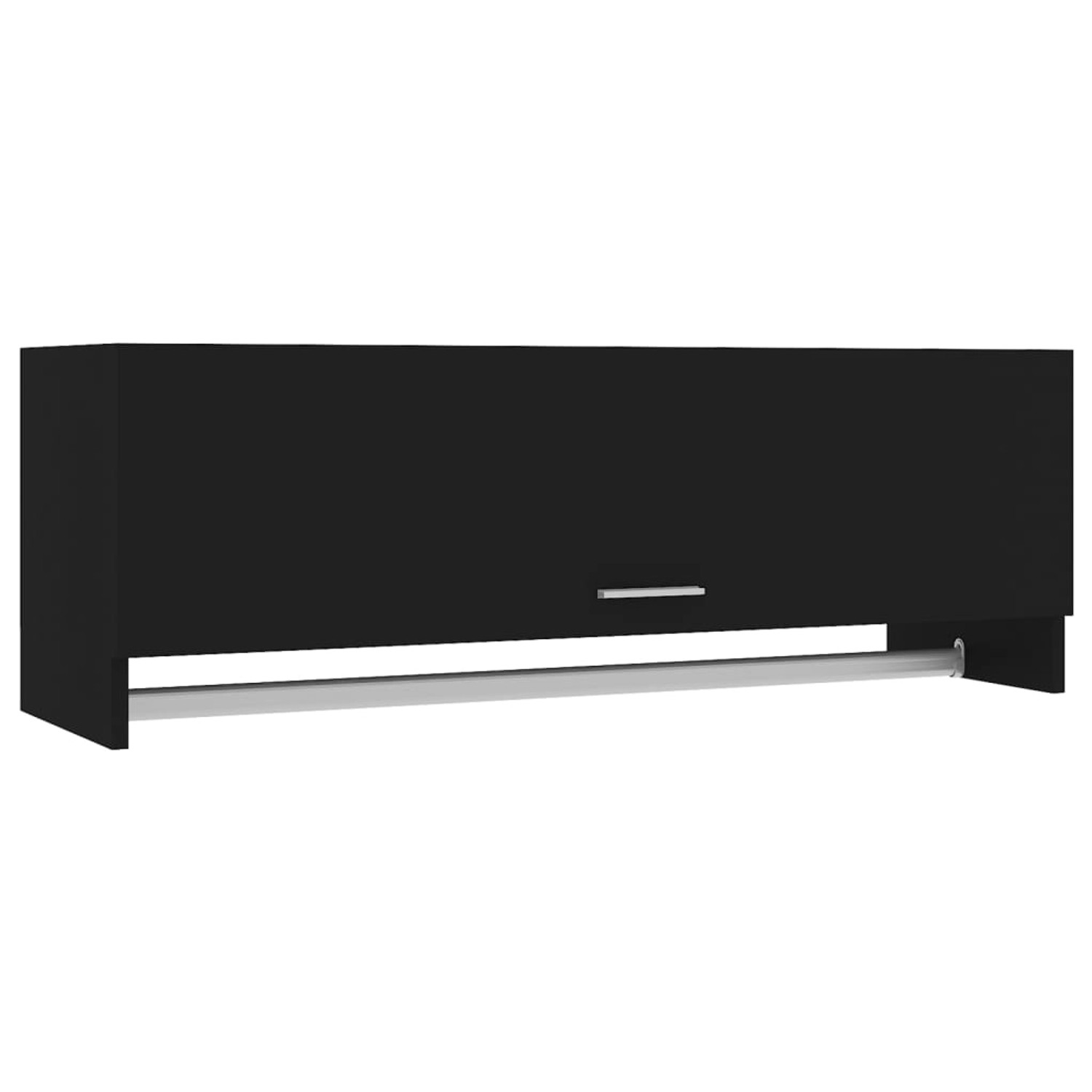 vidaXL Kleiderschrank Schwarz 100x32,5x35 cm Holzwerkstoff vidaXL Kleiderschrank Schwarz 100x32,5x35 cm Holzwerkstoff von VIDAXL