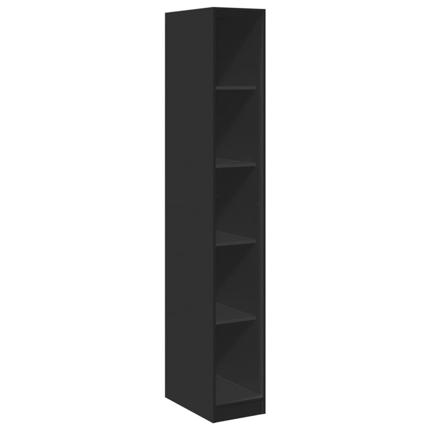 vidaXL Kleiderschrank Schwarz 30x50x200 cm Holzwerkstoff vidaXL Kleiderschrank Schwarz 30x50x200 cm Holzwerkstoff von VIDAXL