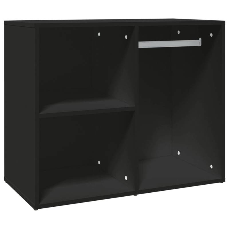 vidaXL Kleiderschrank Schwarz 80x40x65 cm Holzwerkstoff von VIDAXL